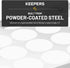 24 COFFEEKEEPERS KEEPERS Under Cabinet K Cup Holder with Swing-Down Access Space-Saving Coffee Pod Holder and K Cup