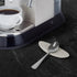 Carrotez Small Silicone Coffee Spoon Rest, 2 pcs, Flexible Almond-Shaped for Kitchen Utensil Rest (Ivory)