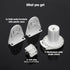 Rollerhouses RHSA38-A 38mm Metal Roller Blind Fittings - Repair Parts Kit Brackets Heavy Duty 1.5 Inch
