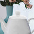Luxshiny Ceramic Teapot Lid Replacement, White Porcelain Mug Cover for Small Tea Pots, Kungfu Tea Cup Accessories