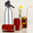 CO2 ALIMOTA Soda Streaming Machine - Carbonated Water Machine with Tanks, Sparkling Water Maker, Soda Water
