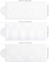 RAYNAG 3 Pcs Cake Decorating Stencils Mold, Plastic Templates for Cookie Fondant Dessert Decorating