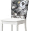 Grey Style Dining Chair Slipcovers Chair Back Covers Dining Stool Slipcovers Washable