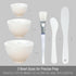 APPEARUS Facial Mask Silicone Mixing Bowl Set, 6-Piece Spa Skincare Kit with 3 Mixing Bowls, Brush & Spatulas