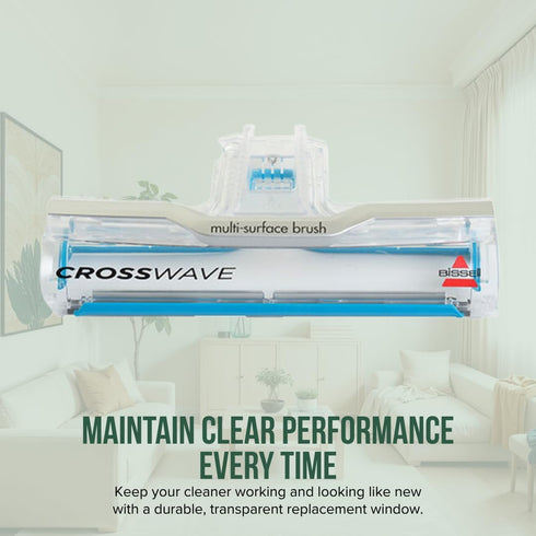 2211W 1785 1609656 Foot Window Replacement for Bissell CrossWave Multi-Surface Vacuum Cleaners Series | Bissell