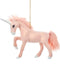 Kurt Adler C4821 5" Furry Pink Unicorn Ornament