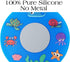 WSZCML Bathtub Drain Stopper, Silicone Tub Stopper Plug, Universal Bath Drain Cover, Kids Tots Babies Gift (Blue