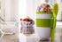 Backpacks, Joie Yogurt On The Go Portable Cup with Snap-On Spoon, Reusable Container with Separate Compartment