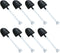 50pcs Disposable Plastic Mini Ice Cream Spoons, Shovel Shape Dessert Spoons, Party Supplies