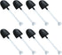 50pcs Disposable Plastic Mini Ice Cream Spoons, Shovel Shape Dessert Spoons, Party Supplies