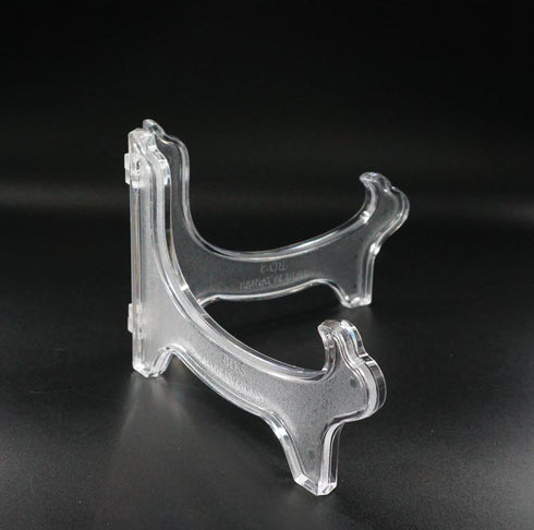 Artliving Display Stand Easel for Large Deep Bowls, Platters, and Deep Dishes, Clear Bowl Stands