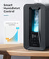 6L 50H BREEZOME Humidifiers for Bedroom, Cool Mist Top Fill Humidifier with Aroma Diffuser, Humidistat, Night Light