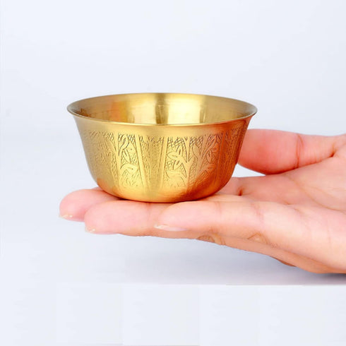 3 inch Copper Offering Bowl Tibetan Bowl Holy Water Bowl Yoga Meditation Bowl Buddha Worship, Altar use, Ritual use,Incense Burner, smudging Bowl by Nwsrayu