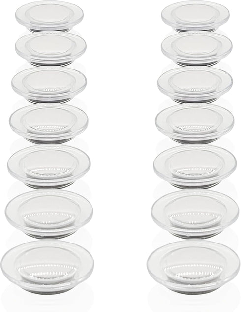 Fridge Magnets, 14 Pack Strong Small Magnets, Heavy Duty Round Cute Mini Magnets for Whiteboard, Crafts, Office,