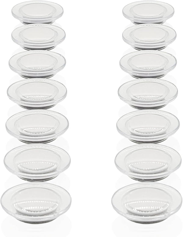 Fridge Magnets, 14 Pack Strong Small Magnets, Heavy Duty Round Cute Mini Magnets for Whiteboard, Crafts, Office,