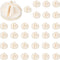 32 Pieces Cube Connectors for Plastic Storage Wire Cube Organizer, ABS Connectors for Modular Closet Storage (White)
