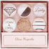 MEI YI TIAN Rose Gold Round Glass Fridge Magnets, 30mm (1.18") - 6pcs Pack for Decorative Use