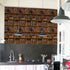 Self-Adhesive Vintage Peel-Stick Wallpaper, 17.7inch by 98inch, Removable Backsplash Shelf Liner Vinyl Flooring