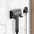 Self Adhesive Hair Dryer Holder, Wall Mounted Organizer for Bathroom, Compatible with Supersonic Hair Dryers