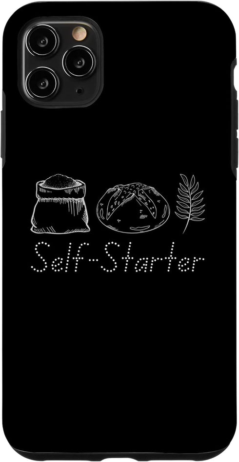 iPhone 11 Pro Max Sourdough Starter Case, Self Starter Bread Baker