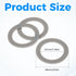 3Pcs Blender Gasket Rubber Seal O-Ring CUCB-456-3 - Replacement for Cuisinart Blenders BFP703, SPB-7, CB8, CB9