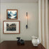 YUWENG Set 2, Wall Candle Holder of Modern Candle Sconces Wall Mount Metal Holders Hanging Candle Pillar Holder