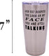 Rogue River Tactical Funny Travel Tumbler Mug - Sarcastic Work Gift for Boss, 20 Ounce Cup w/Lid