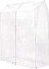 HANGERWORLD 4ft Clothes Garment Rack Cover, Clear Showerproof COVER ONLY (48"x24"x65")