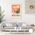 Margarita Boho Cocktail Poster: MIX & MATCH Bar Cart Decor with Cocktail Recipes Wall Art Canvas Print