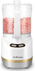 La Reveuse Electric Mini Food Processor Small Chopper 200 Watts 2-Cup Prep Bowl for Mincing Chopping Grinding Blending Pureeing (White) by La Reveuse