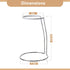 Lily's Home Wine Decanter Drying Stand with Rubber Coated Top, Includes Cleaning Brush for Standard Decanters