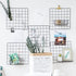 3 Pack Wire Baskets, Wall Grid Panel Hanging Storage Baskets for Kitchen, Bathroom, and Bedroom Organization