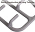 ELONG HOME 2 Pack Belt Hanger, Gray Sturdy Organizer with 360 Degree Swivel, 11 Large Hooks for Closet