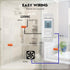 New 2024! Humidity Sensor Switch, Ortis in-Wall Bathroom Fan Control Switch with Separate Sensor, 328 ft Range