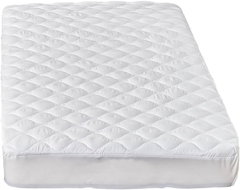 Waterproof Quilted RV Bunk Mattress Protector Pad for 30 x 75 Narrow Twin Camper Bed, Padded Cot Size Cover