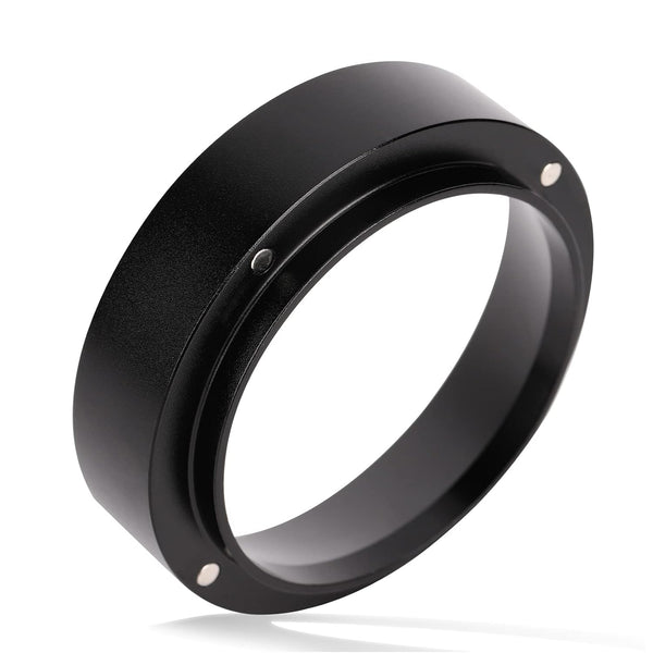 53mm Dosing Funnel, Aluminum Espresso Dosing Portafilter Ring with Magnetic Accessories for Home/Cafe (53mm)