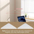 evron Corner Mounting Shelf Set of 2 - Easy to Install Floating Wall Shelves with Wood Grain Finish