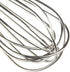 Stainless Steel Wire Balloon Whisk - 10-inch Food Mixer Beater with Heavy Duty Hanging Hook