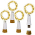 NeoJoy Wine Cork Lights, Rechargeable Bottle Fairy String Lights with 15 LED