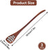 Cyrank 3PCS Honey Dipper Sticks, Long Handle Honey Dipper Mixing Stick Mini Honeycomb Drizzler Wooden Spoon Stirrer