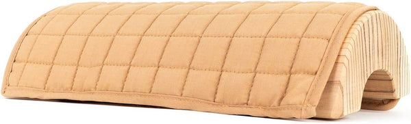 HSP Cotton Pillow Cover for Wooden Bolster Korean Pillow, 100% Cotton with Elastic Band for Comfortable Massage