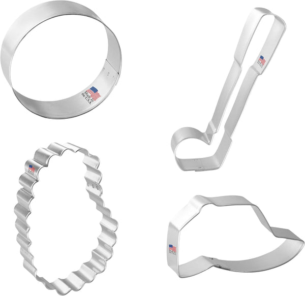 Foose Cookie Cutters Golf Set, 4 Pcs, Made in USA