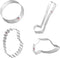 Foose Cookie Cutters Golf Set, 4 Pcs, Made in USA