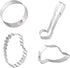 Foose Cookie Cutters Golf Set, 4 Pcs, Made in USA