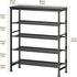5 Closet,Industrial, Mavivegue Metal Shoe Rack, Tier Shoe Organizer with MDF Board and Non-Woven Fabric, Shoe Rack