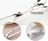 KEBE 2-PACK Serving Tongs - Stainless Steel Kitchen Tongs for Buffet Party Catering, Thickening Food Serving