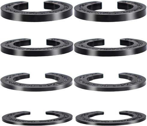 8PCS Refrigerator Door Hinge Shims, Height Adjustment Kits for Samsung 3282540 DA60-00314C