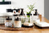 SheeChung Mason Jar Toothbrush Holders, Bathroom Accessories and Organizers, Glass Holders for Bathroom