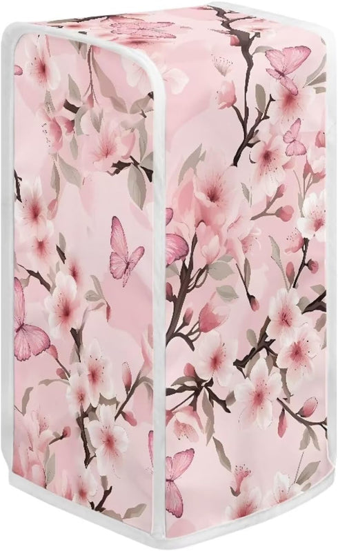 Can Opener Cover Pink Flower Can Opener Dust and Stain Protection Small Applicance Cover for Kitchen Fits Most Electric Automatic Can Openers by Hudotybom