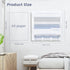 Floating Shelves for Bedside Shelf Accessories Organizer, Wall Mount Self Stick On, Cute Room Decor Aesthetic for